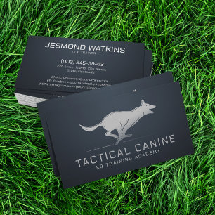 Tarjeta De Visita Entrenamiento Profesional K9