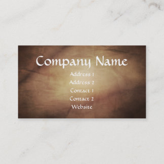 Tarjeta de visita envejecida de la sepia