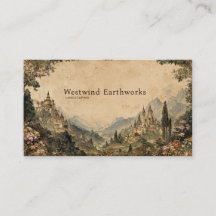 Epic Fairytale Paisaje Vintage Tapiz