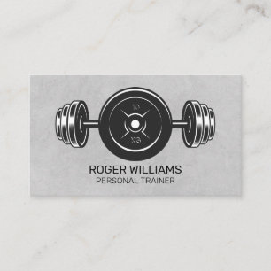 Tarjeta De Visita Equipo De Gimnasio   Kettle Bell