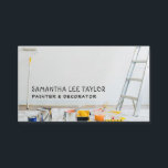 Tarjeta De Visita Equipo de pintura, pintador y decorador<br><div class="desc">Equipo de pintura,  Pintador y Tarjetas de visita de decorador de The Business Card Store.</div>
