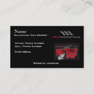 Tarjeta De Visita Equipo máximo del milenio