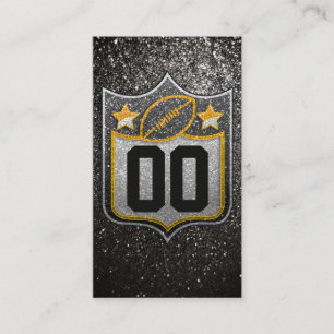 Tarjeta De Visita Equipo USA Sports Black and Gold Pittsburgh
