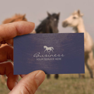 Tarjeta De Visita Equitación ecuestre