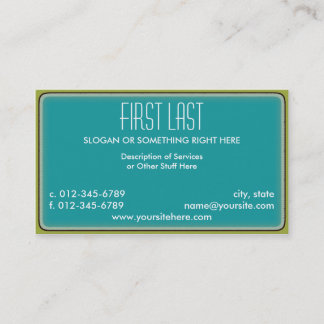 Tarjeta De Visita Eric