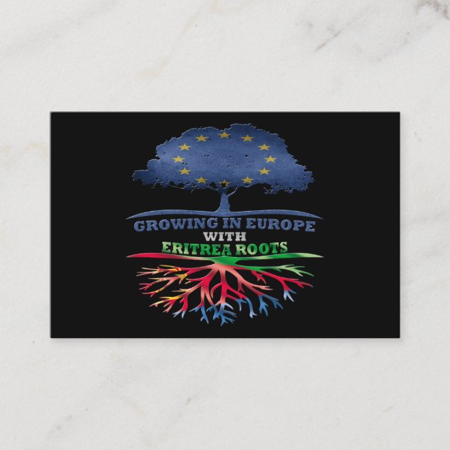 Tarjeta De Visita Eritrea (Anverso)