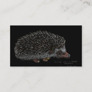 TARJETA DE VISITA ERIZO AFRICANO DEL PIGMY