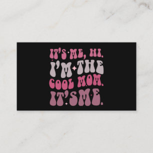 Tarjeta De Visita Es Mi Hola Soy La Mamá Cool Es Mi Día de la Madre