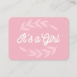 Tarjeta De Visita Es una tipografía retro chica