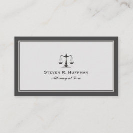 Tarjeta De Visita Escala de Justicia de los Abogados Griegos