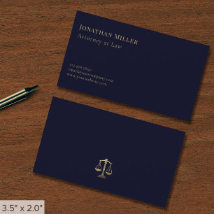 Tarjeta De Visita Escalas de abogados de la justicia