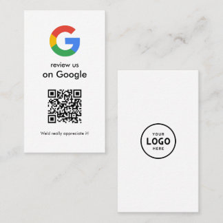 Tarjeta De Visita Escaneo moderno para revisar el código QR de la se