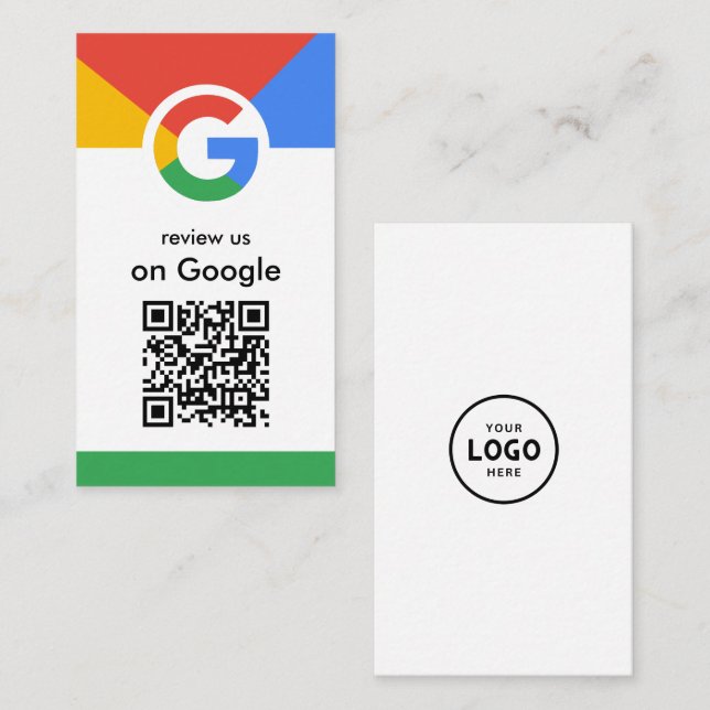 Tarjeta De Visita Escaneo profesional de moda para revisar el código (Anverso / Reverso)