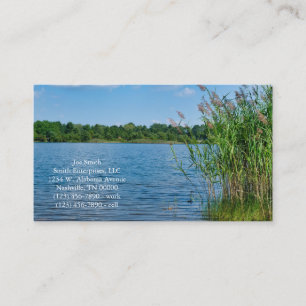 Tarjeta De Visita Escena del lago