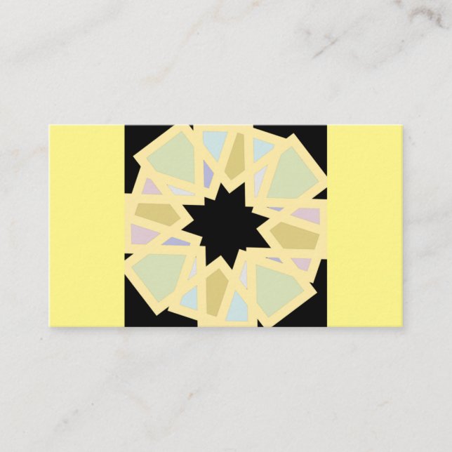 Tarjeta De Visita Escribir su propio diseño con patrones de mensajes (Anverso)