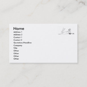Tarjeta De Visita Escritura de Jane Austen