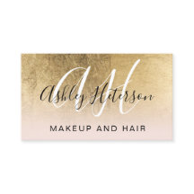 Escritura en Relieve metalizado rosa monogramada