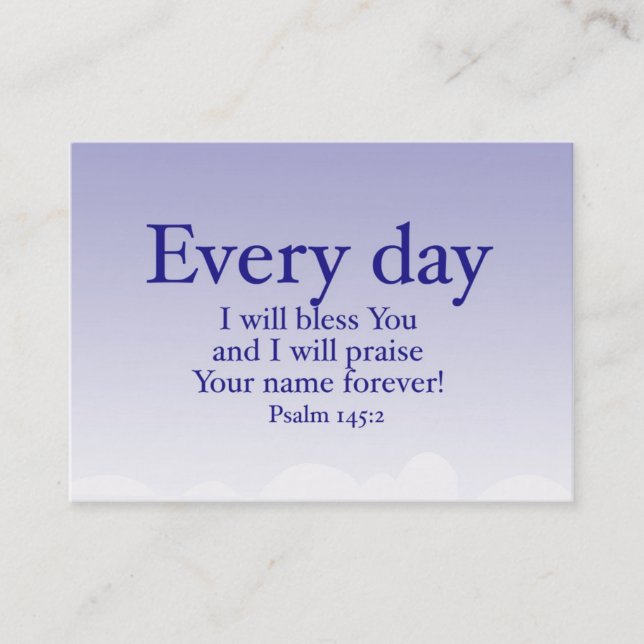 Tarjeta De Visita Escritura rechoncha (Anverso)