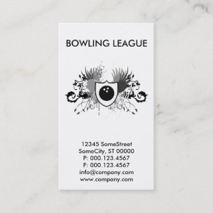 Tarjeta De Visita escudo de bolos