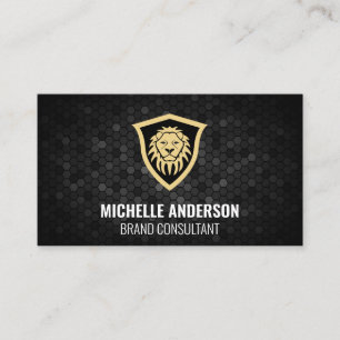 Tarjeta De Visita Escudo de leones