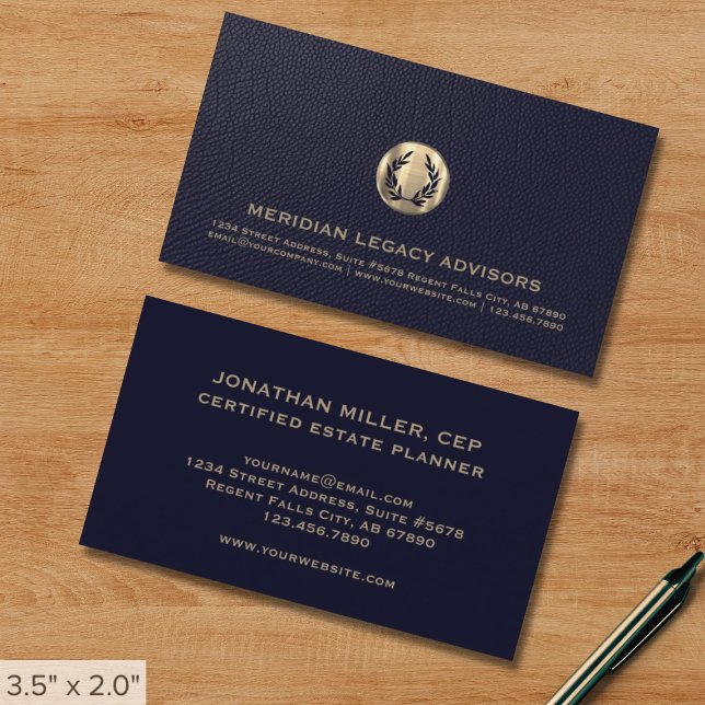 Tarjeta de visita Escudo Gold (Subido por el creador)