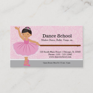 Tarjeta De Visita Escuela de danza