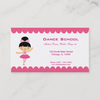 Tarjeta De Visita Escuela de danza