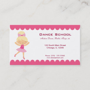 Tarjeta De Visita Escuela de danza
