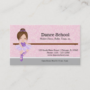 Tarjeta De Visita Escuela de danza