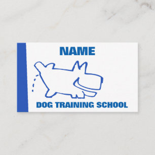 Tarjeta De Visita Escuela de formación de perros