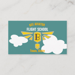 Tarjeta De Visita Escuela de vuelo