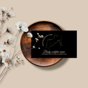 Tarjeta De Visita Escultura corporal contorneando spa antes que cuid