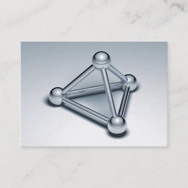 Tarjeta De Visita Esferas conectadas (Anverso)