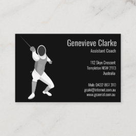 Tarjeta De Visita Esgrima