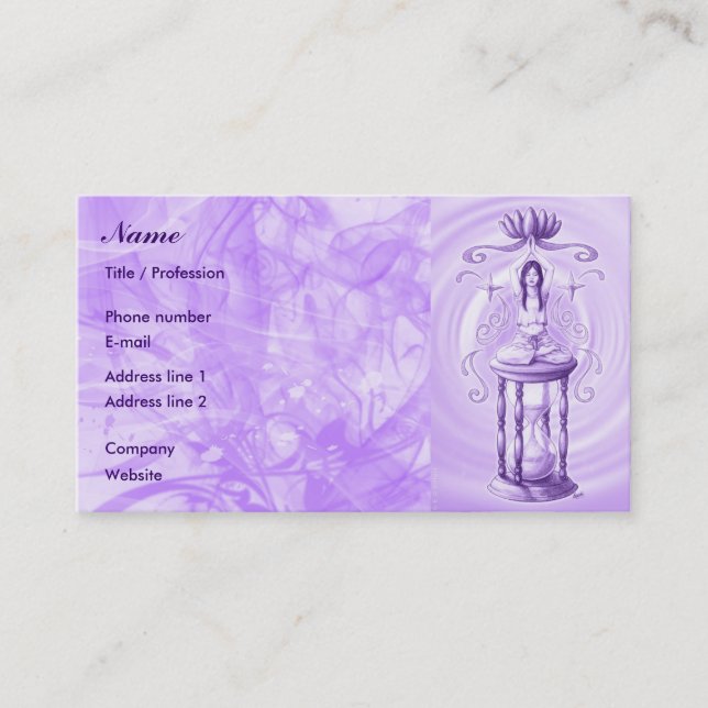 Tarjeta De Visita Esotérico (Anverso)