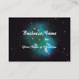 Tarjeta De Visita Espacio de Hubble de la nebulosa del collar