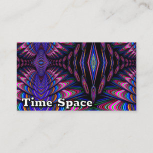 Tarjeta De Visita Espacio de tiempo ( puede cambiar las palabras )