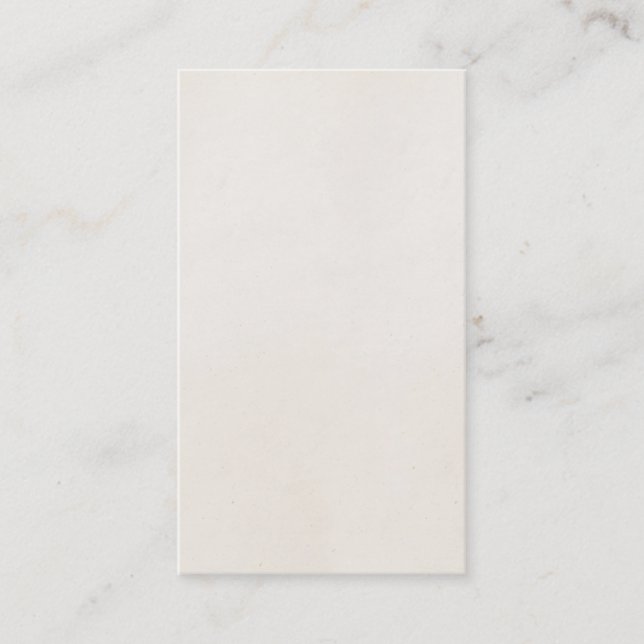 Tarjeta De Visita Espacio en blanco de papel antiguo de la plantilla (Anverso)