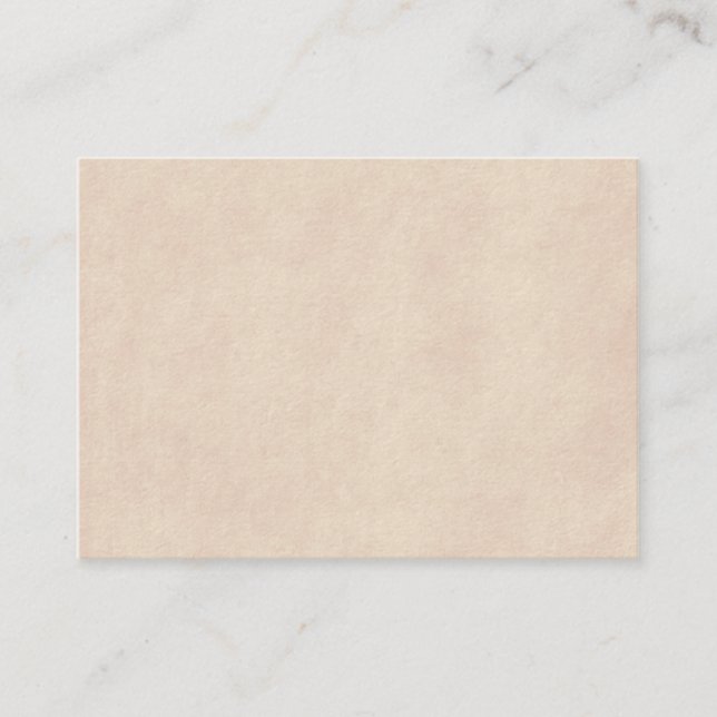 Tarjeta De Visita Espacio en blanco de papel de la plantilla del (Anverso)