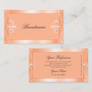 Tarjeta De Visita Esparadrapo Esparcen Diamantes Ornamentos Ornados