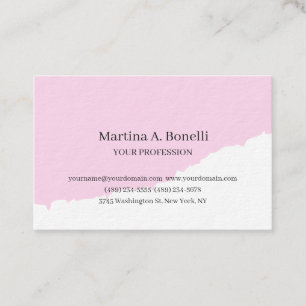 Tarjeta De Visita Especial elegante elegante y elegante de primera c