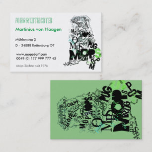 Tarjeta De Visita Especialista de Pug