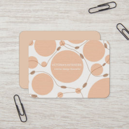 Tarjeta De Visita Especialista en diseño interior