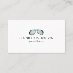 Tarjeta De Visita Especialista en gafas Gafas Espejuelos retro