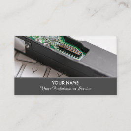 Tarjeta De Visita Especialista en informática y reparación de comput