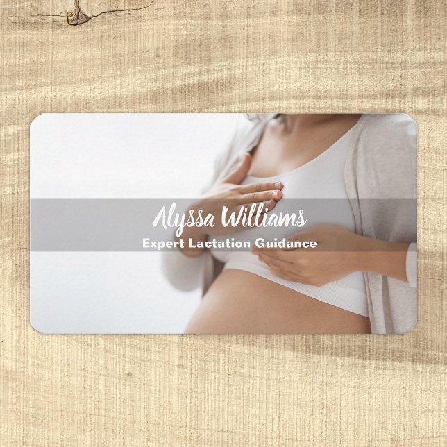 Tarjeta De Visita Especialista en lactancia (Lactation Specialist Business Cards)
