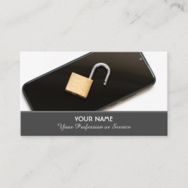 Tarjeta De Visita Especialista en telefonía móvil y especialista en