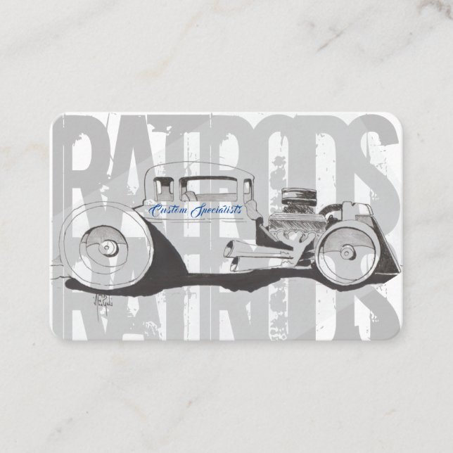 Tarjeta De Visita Especialistas de encargo (Anverso)