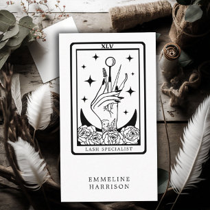 Tarjeta de visita especializada Tarot Lash