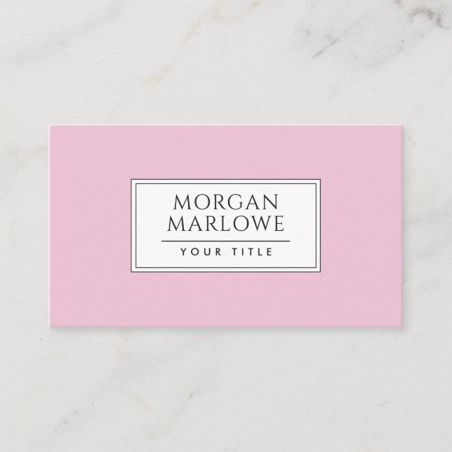 Tarjeta De Visita Espectacular Boho Pintado Flores Silvestres Floral (Anverso)